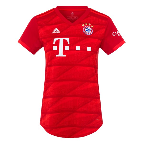 Camiseta Bayern Munich Primera Mujer 2019-2020 Rojo